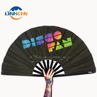 Hand Fan Promotional Hand Fan Custom Printed Bamboo Plastic Folding Hand Fan For Promotion Or Event