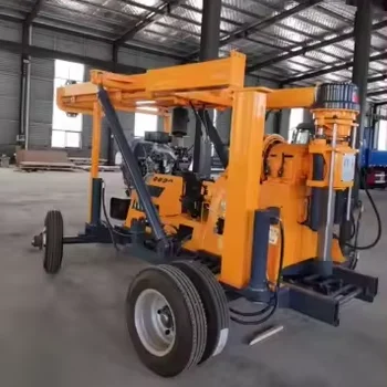Truck mounted water bore well drilling machine 600m Borehole Drilling rig Price
