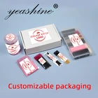 Eyelash Tool Free Makeup Sample Nylon Eyelash Applicator Brush Eye Shadow Crystal Holder False Lash Tool Set