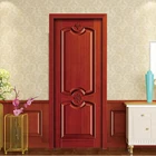 House China Supplier High Quality Good Design House Interior Solid Wooden Door For Home