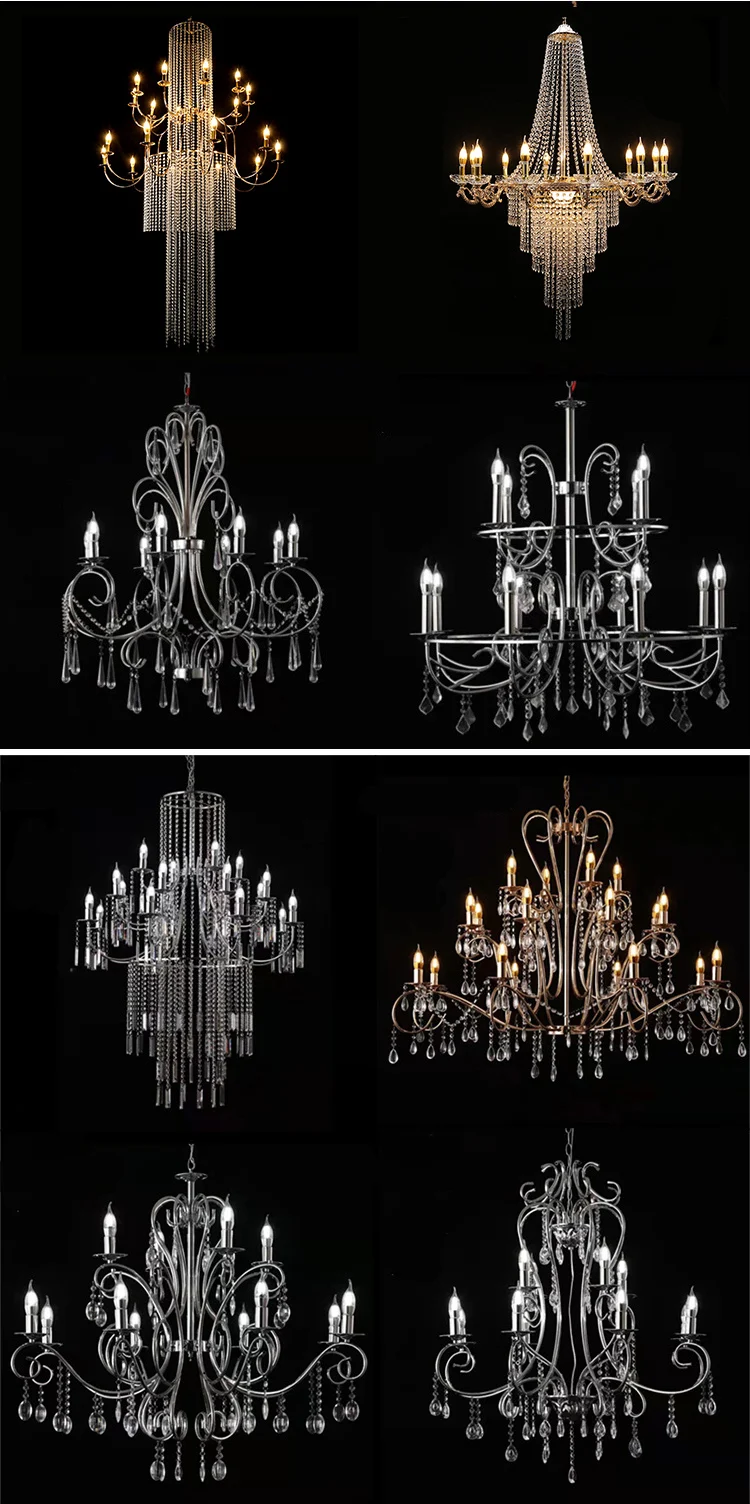 cpl 190 contemporary indoor decoration custom hotel lobby villa wedding hall led chandelier-2