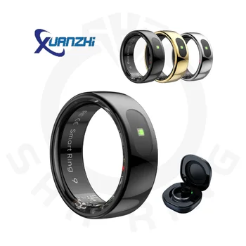 SHR Smart Ring HRV Women Customizable Q8 Ringsmart Ring Wearable Health Monitoring Devices Ectri Custom Tiktok Scroll Ring