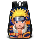 Side School Bag New Arrival Double Side Design Polyester Naruto Boys School Backpack Anime Bag