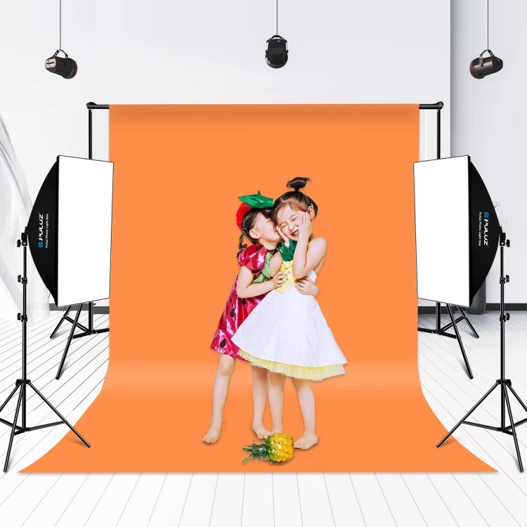 Kit D'éclairage de Photographie PULUZ 2 PCS 50x70cm Avec Trépied et Boîte à Lumière-3