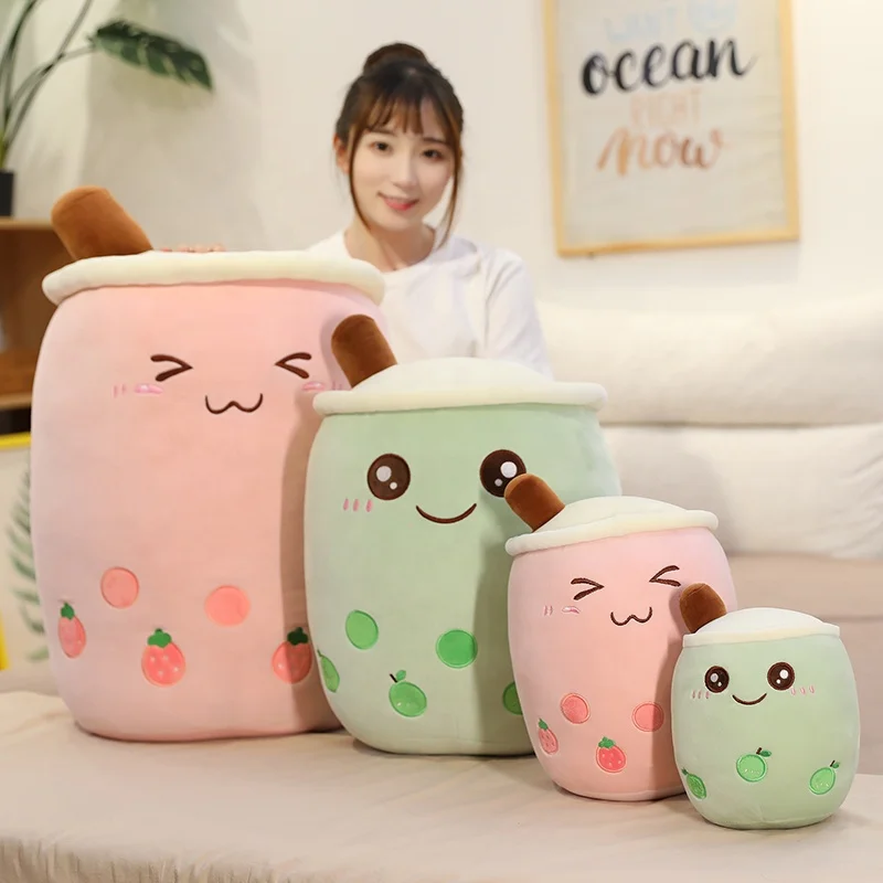 plush boba tea