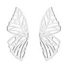 Earrings European And American Big-name Fashion Alloy Earrings Retro High-cold Butterfly Earringsfemale Earrings