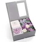Soap Rose New Design Valentine Gift Box Set With Flower Soap Rose For Sale
