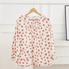 Girl Pajamas Pajamas Designer Matching Cute Print 2 Piece Long Sleeve Cotton Girl Pajamas Set