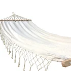Brazilian Hammock Hand-woven Tassel Rope Hammock Macrame Hammock