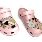 Charms Wholesale Hign-class Shiny Croc Shoe Charms Decorations Accessories For Shoes