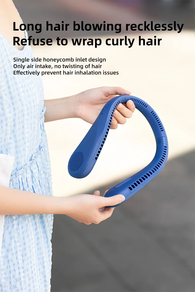 Neck-hanging Mini Fan, portable, USB - detail 16