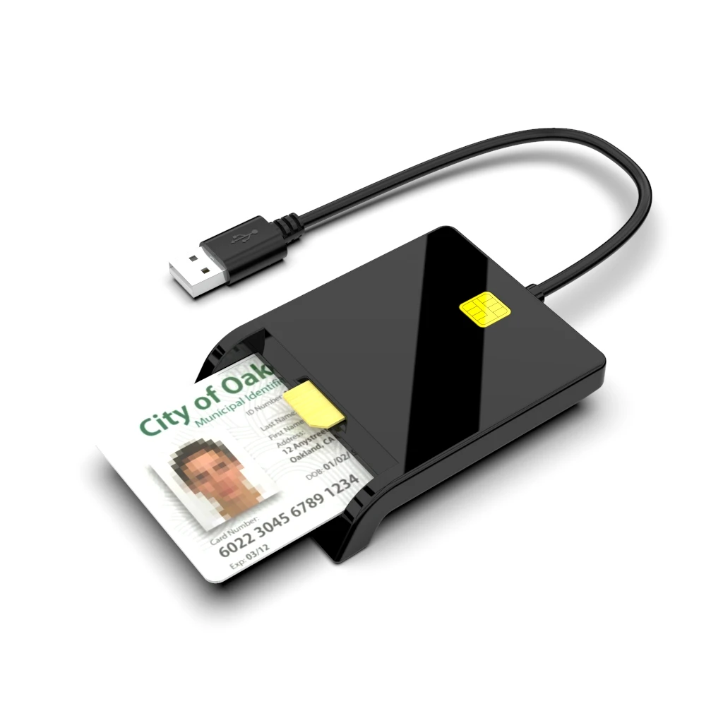 Emv Cac Usb Ic Tarjetas De Identificaci N Mini Port Til Inteligente