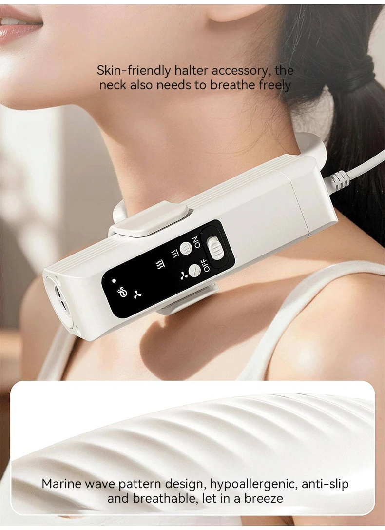 New Hands Free Neck Hanging Pet Hair Dryer High Speed Intelligent Grooming Dryer for Dogs and Cats Cleaning Beauty Products manufacture