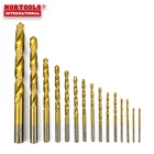Drills Box 15pcs Hss Drills Set In Plastic Box