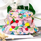 Design Custom Hat Designed Bucket Hat Design Summer Custom Printed Women Cotton Bucket Hat