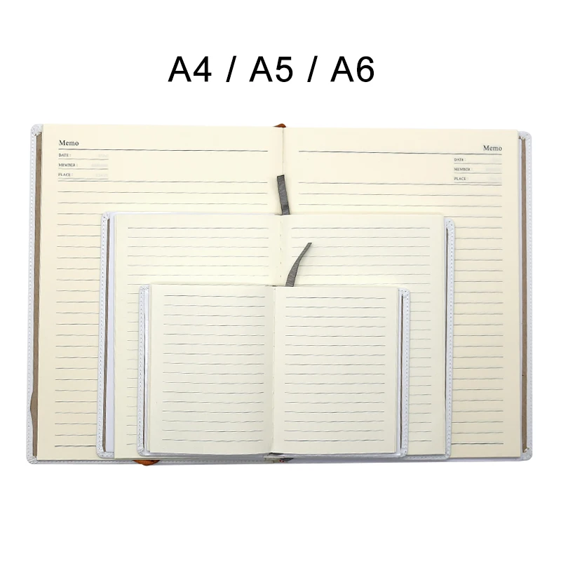 Custom Sublimation Blank A4 A5 A6 Pu Leather Cover Notebook Buy