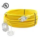 Extension Custom Color/Length Available 25ft Retractable Electrical Cord 100 Feet Extension Cable