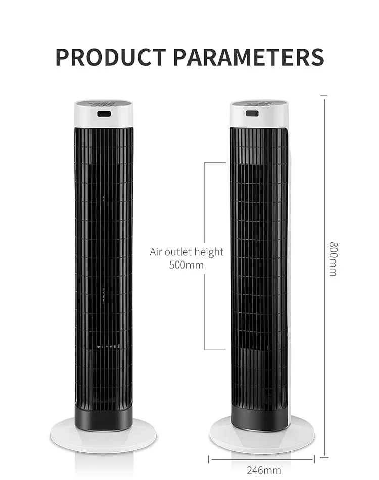 Tower Fan, LED, 12H - detail 18
