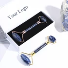 Jade Best Selling High Quality Jade Stone Facial Anti Aging Natural Blue Jade Roller For Face