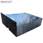 Customized Stainless Steel Material Armor Protective Guide Way Bellow Cover