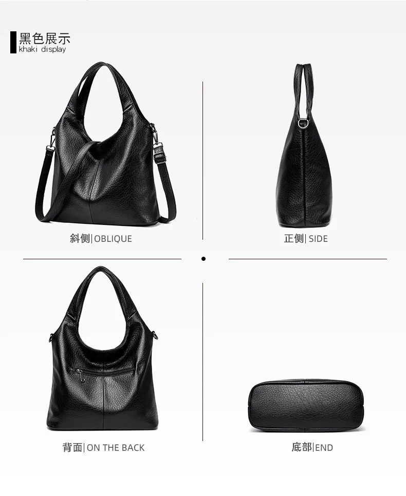 High Quality Designer Custom Logo Tote Bag Solid Pu Leather Lady Bags Women Crossbody Ladies Handbag For Women