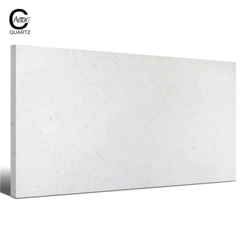 Caxstone Carrara White Quartz Stone Slab Polished Surface Super White Cararra Quartz for Countertops