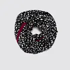 Long Print Shawl High Quality Fashion Simple Style Scarf Long Acrylic Print Polka Dot Shawl Women Scarf