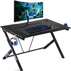 Study Home Office Furniture Computer Table Wood Top Game Table Desk Study Desk