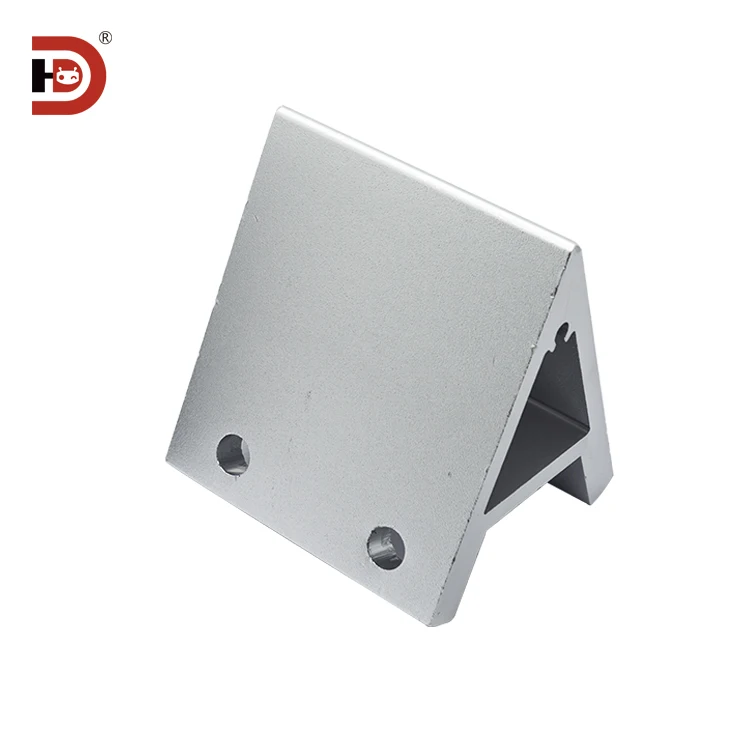 Aluminum Profile 45 Degree 80 Corner Fixing Accessories, Connecting Bracket Profile Corner 4040 Extrusion Corner Code details