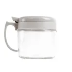 Condiment High Quality Kitchen Pepper Spice Salt Sugar Transparent Glass Condiment Storage Glass Bottle
