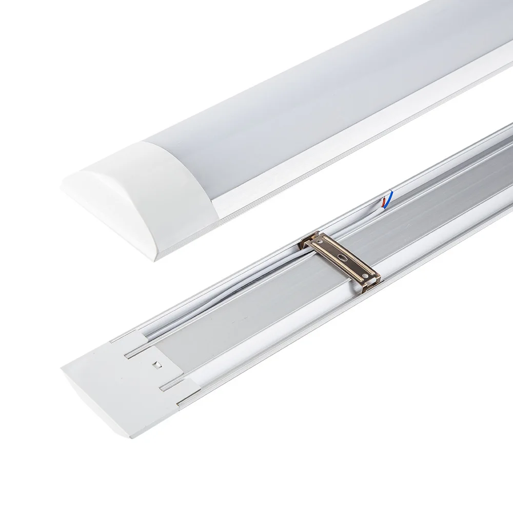2FT/3FT/4FT LED Batten Tube Linear Light Tri-Proof Surface Panel Ceiling Lights 