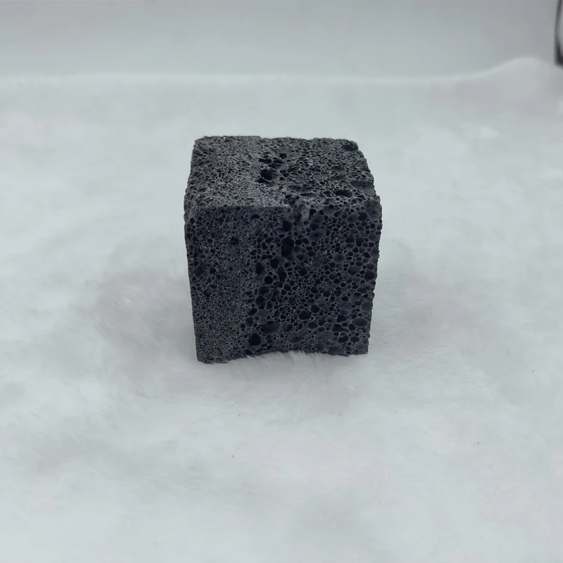 Black Natural Volcanic Cube lava Cube Stone Aroma Diffuser factory