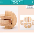 Toys Wooden Educational Toy Genius Kids 3d Irregular Puzzle Brain Teasers Wooden Toys Educational