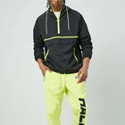 Black Zipper Hoodies Black Windproof 1/4 Zipper Oversized Custom Sweatshirts Hoodies For Men
