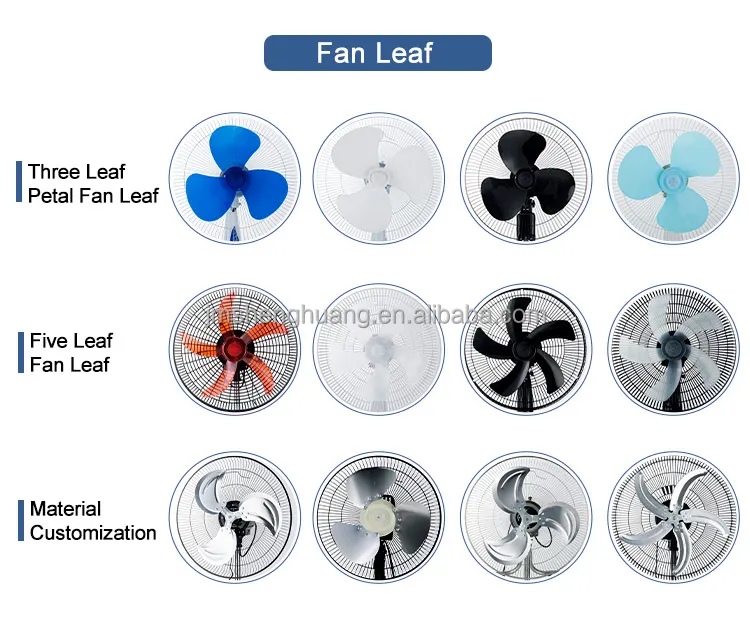 Pedestal Ventiladores Cooling Fan, 16-Inch, Plastic - detail 10