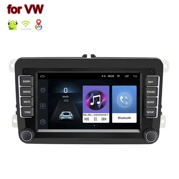 7'' Touch Screen Android Car Radio Stereo Audio GPS Navigation Multimedia Player For Volkswagen VW PASSAT POLO GOLF 5 6 TOURAN