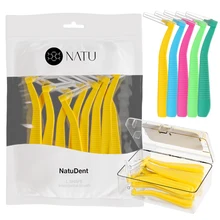 Natu L Shape Interdental Brushes Custom tepe Box Toothpick Disposable Toothbrush Oral Interdental Brush