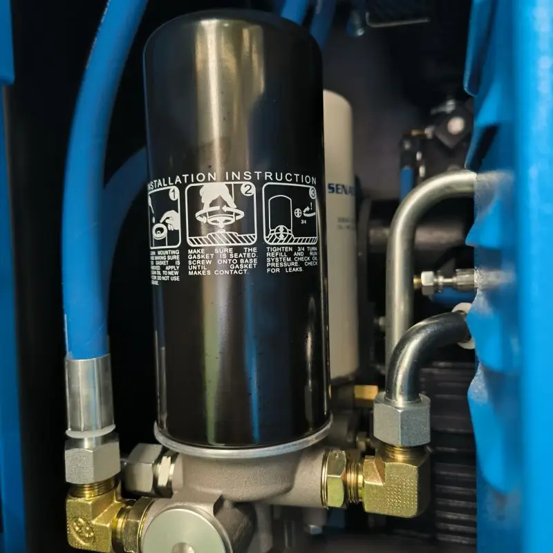 8 bar  energy saving silent rotary compressor compressor machine for laser cutting