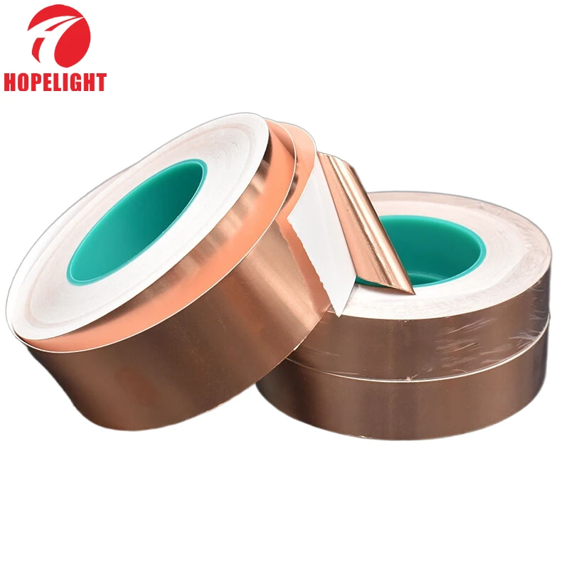 Copper Foil Tape Conductive Adhesive for MI Shielding Slug Repellent Crafts New 