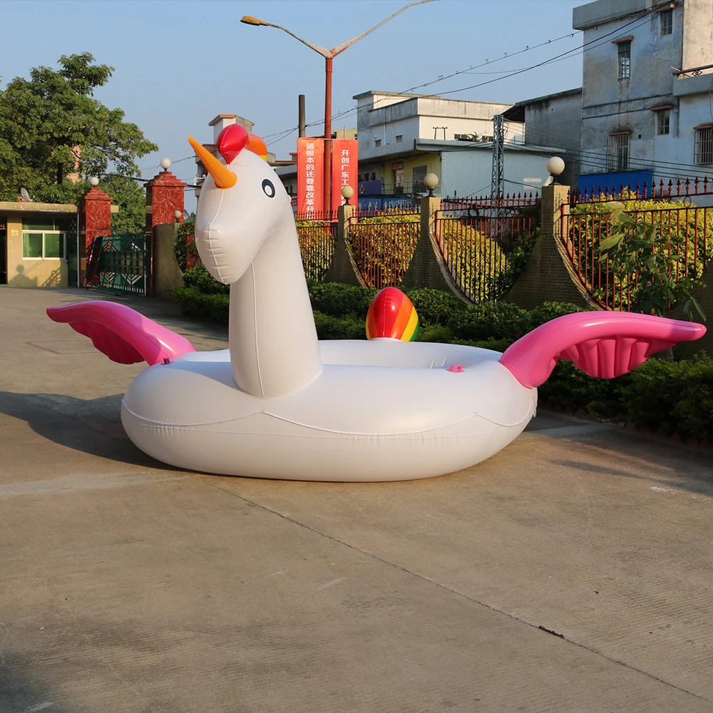 Inflatable Unicorn Pink Wing Pool 