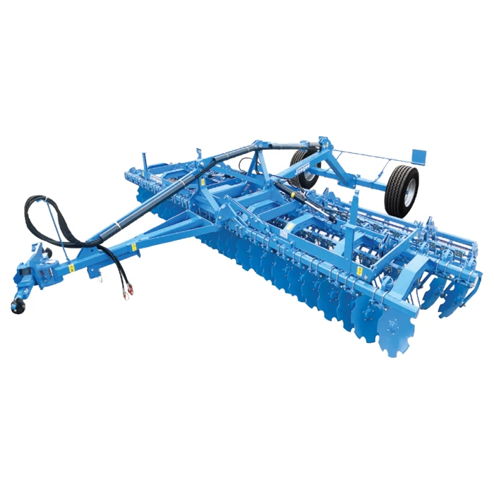 product best selling hydraulic folding farm equipment semi suspended disc plow for tractor-3