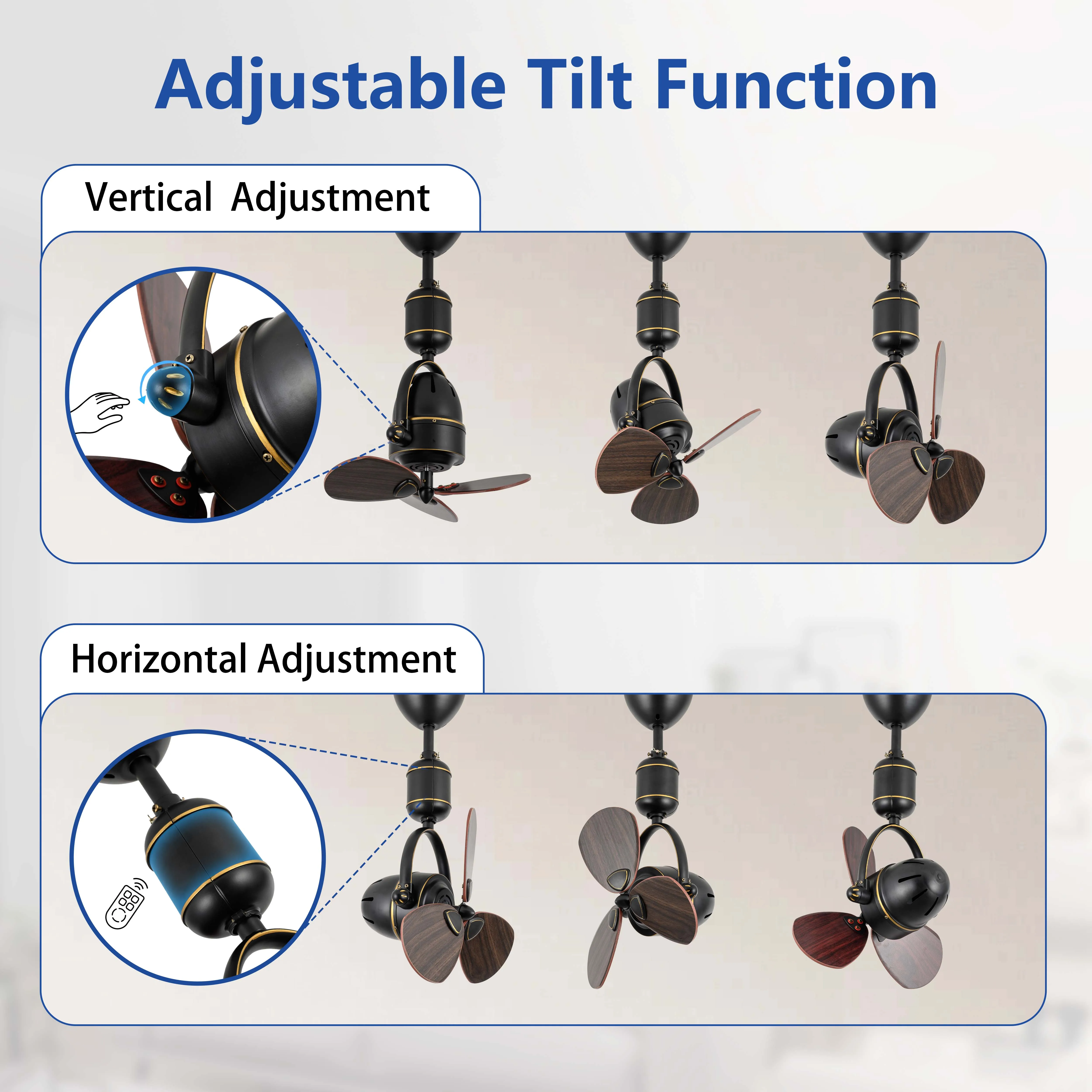Ceiling Fan, Wall, Brushless - detail 4