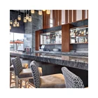 Wooden Bar 2020 New Fashion Cafe Furniture Restaurant Solid Wooden Bar High Table
