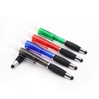 Plastic Pen 2021 Promotional Plastic Screen Touch Portable Stylus Perfume Spray Ballpoint Pen