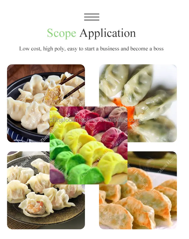 Semi Automatic Dumpling Filling Handmade Empanada Making Machine Samosa Maker Machine for Small Businesses details