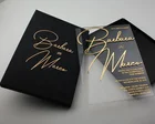 Wedding Wedding Invitations New Design 2021 Custom Clear And Mirror Acrylic Wedding Invitations In A Box