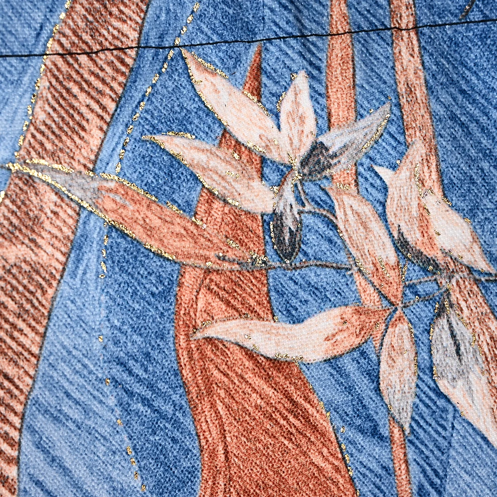 Wholesale Eco-Friendly Recycled RPET Linen Cosmetic Bag Customized Logo Waterproof Recyclable Shopping Bags details