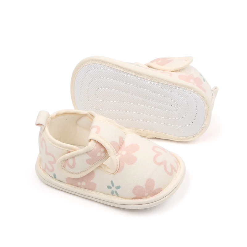 Spring and Autumn Stitching Cartoon Animation Soft Bottom Baby Toddler Shoes for Boys and Girls details