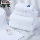 Bath Towels Towel Towels Bath 100% Cotton Hotel Spa Hotel Luxury Embroidered Face Bath Towels 100% Cotton White Hotel Collection Towel Custom Logo