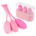 S-hande High Quality Silicone Ben Wa Ball Kegel Set Exercise Tighten Kegel Training Vagina Balls For Women
